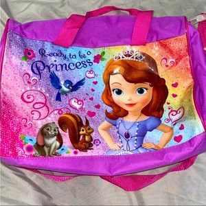 sofia the first duffle bag